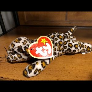TY Beanie Babies Freckles the Leopard 1993